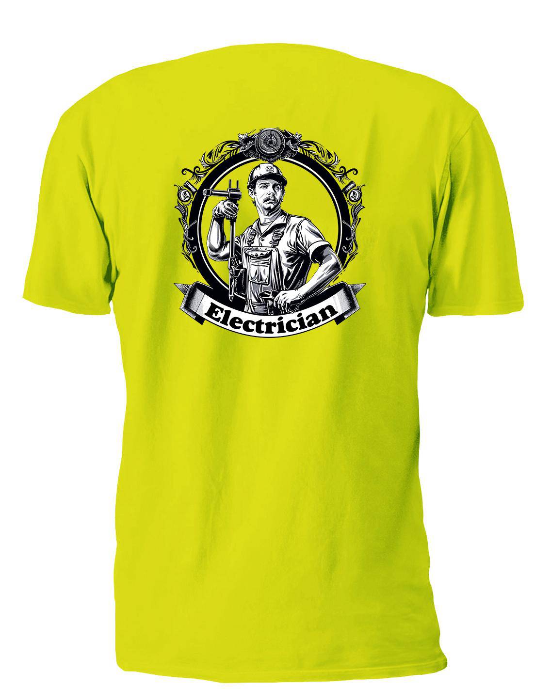 Electrician 6 T-Shirt, Longsleeve, Sweatshirt & Hoodie - AllTrade Apparel