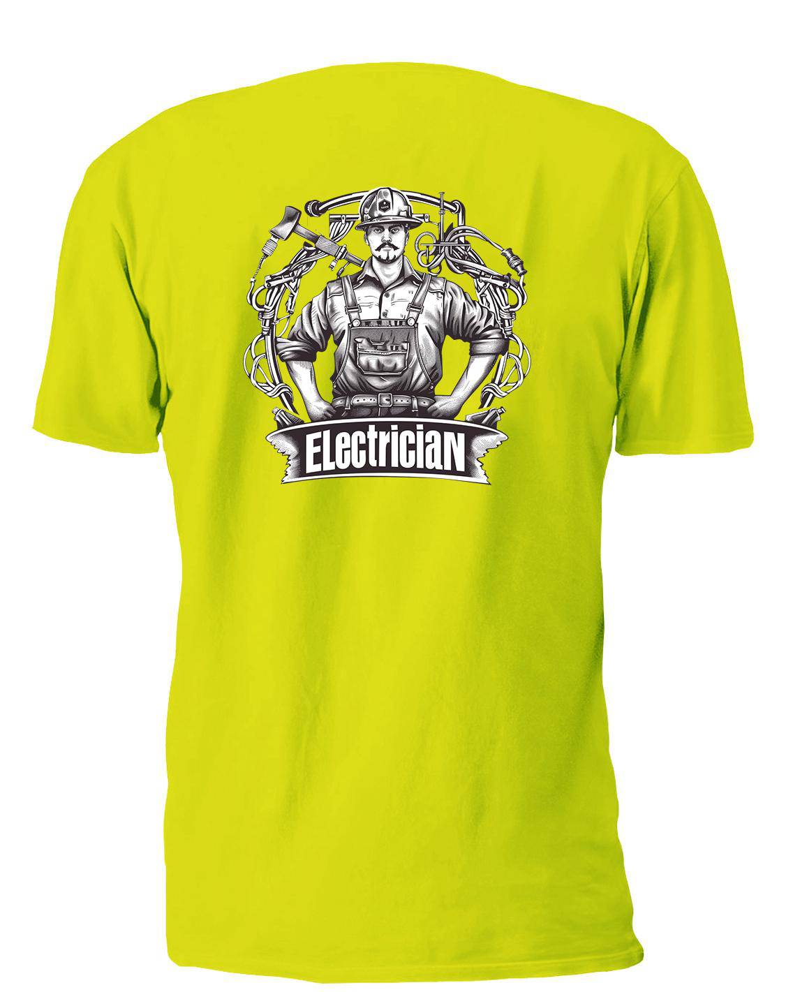 Electrician 7 T-Shirt, Longsleeve, Sweatshirt & Hoodie - AllTrade Apparel