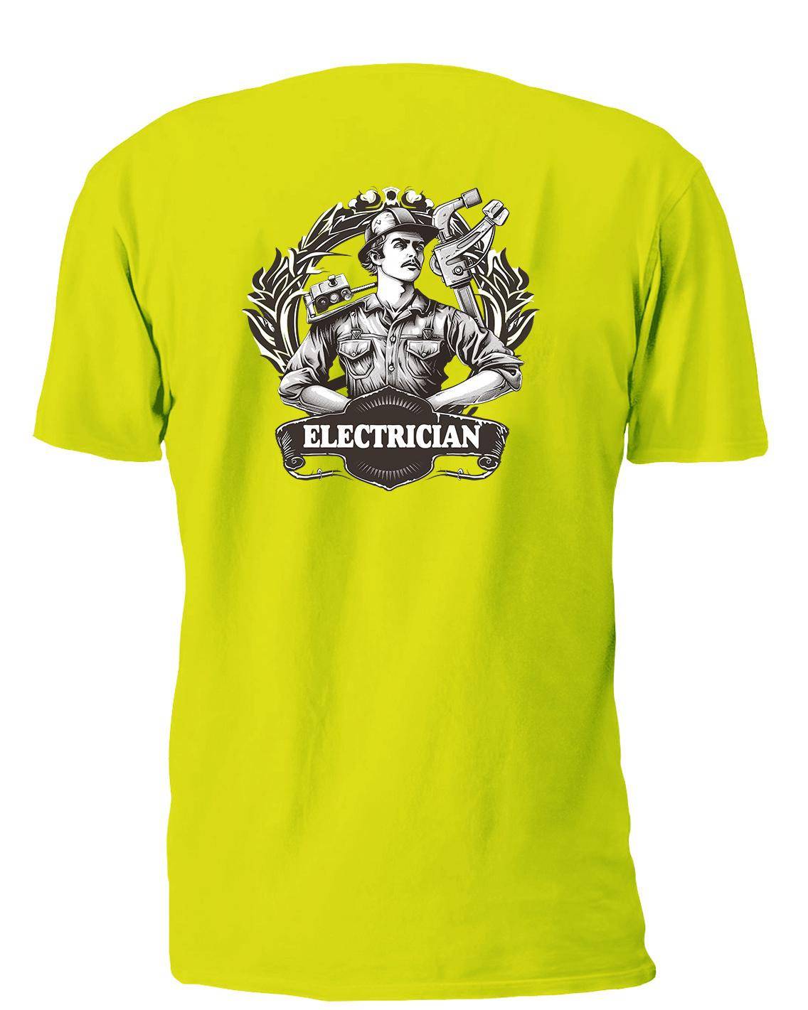 Electrician 12 T-Shirt, Longsleeve, Sweatshirt & Hoodie - AllTrade Apparel