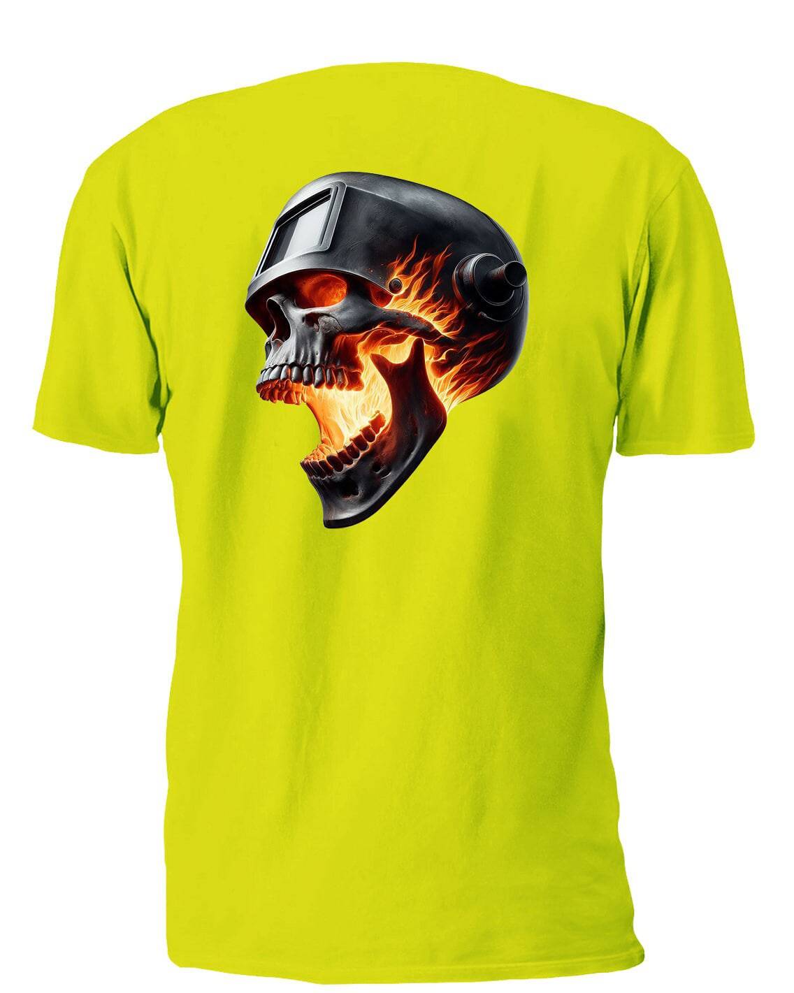 Burning Metal Skull - AllTrade Apparel