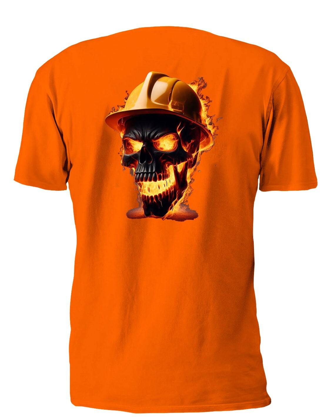 Flaming Skull 2 - AllTrade Apparel