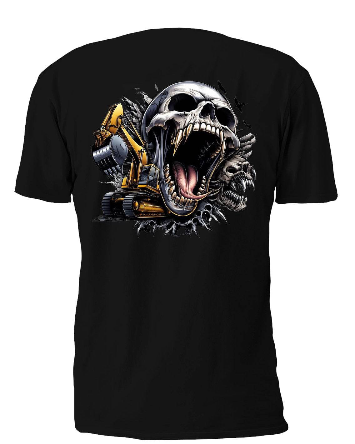 Angry Skull & Bulldozer - AllTrade Apparel