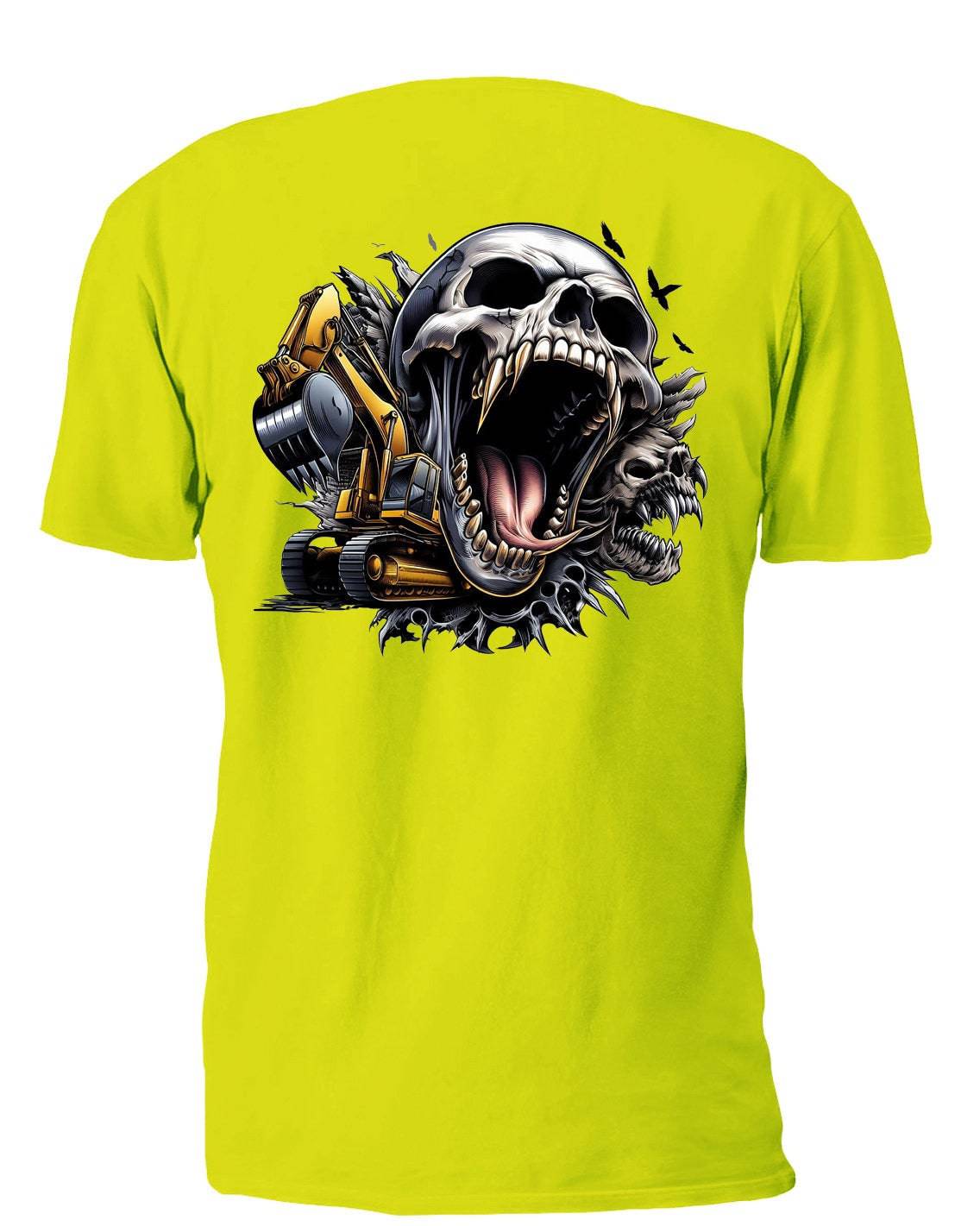 Angry Skull & Bulldozer - AllTrade Apparel