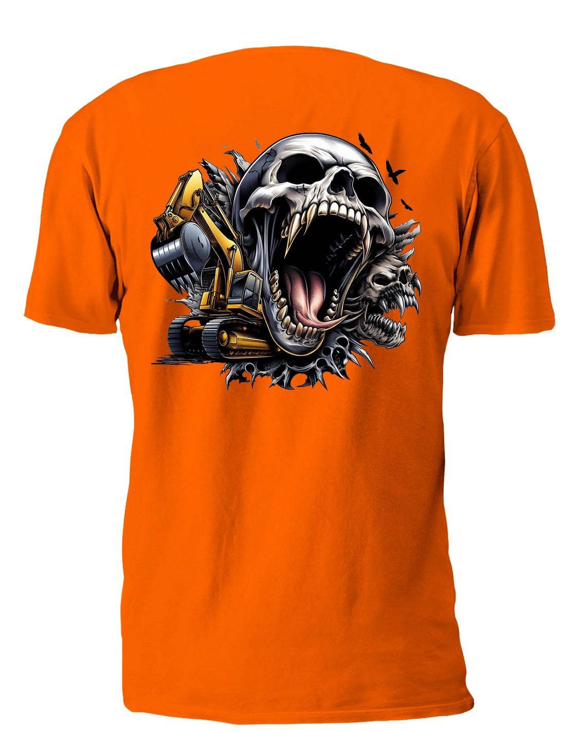 Angry Skull & Bulldozer - AllTrade Apparel