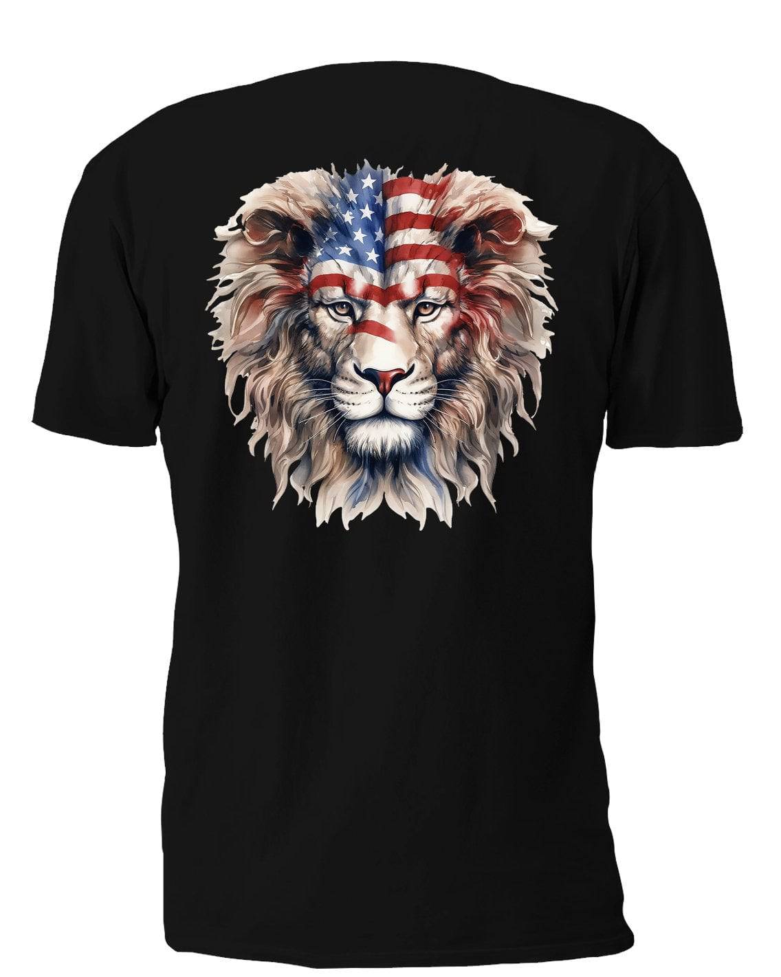 American Flag Lion Head - AllTrade Apparel