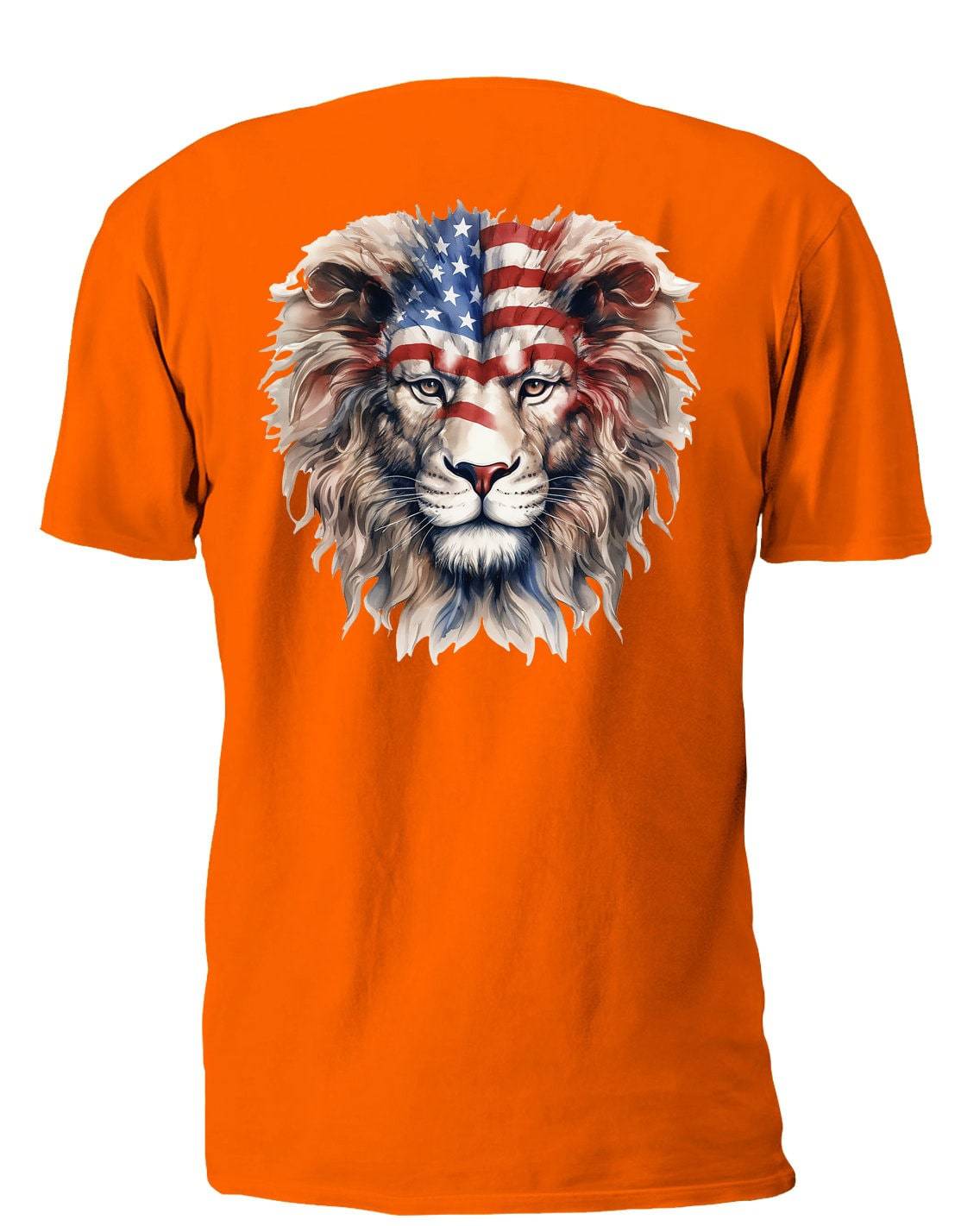 American Flag Lion Head - AllTrade Apparel