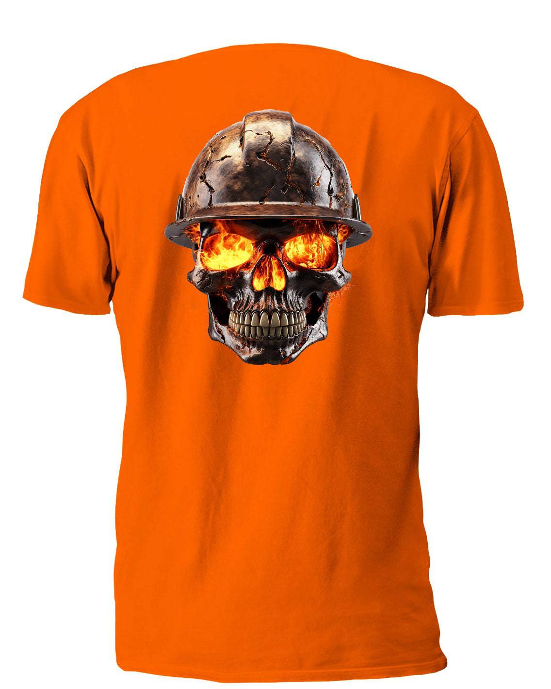 Burning Angry Skull - AllTrade Apparel