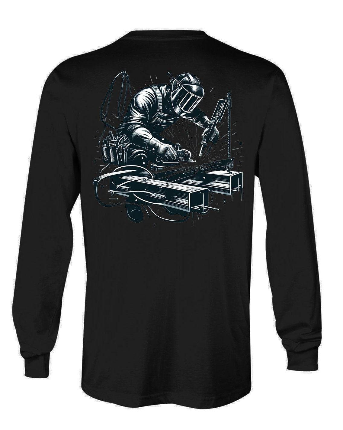 Iron Worker In Action - AllTrade Apparel