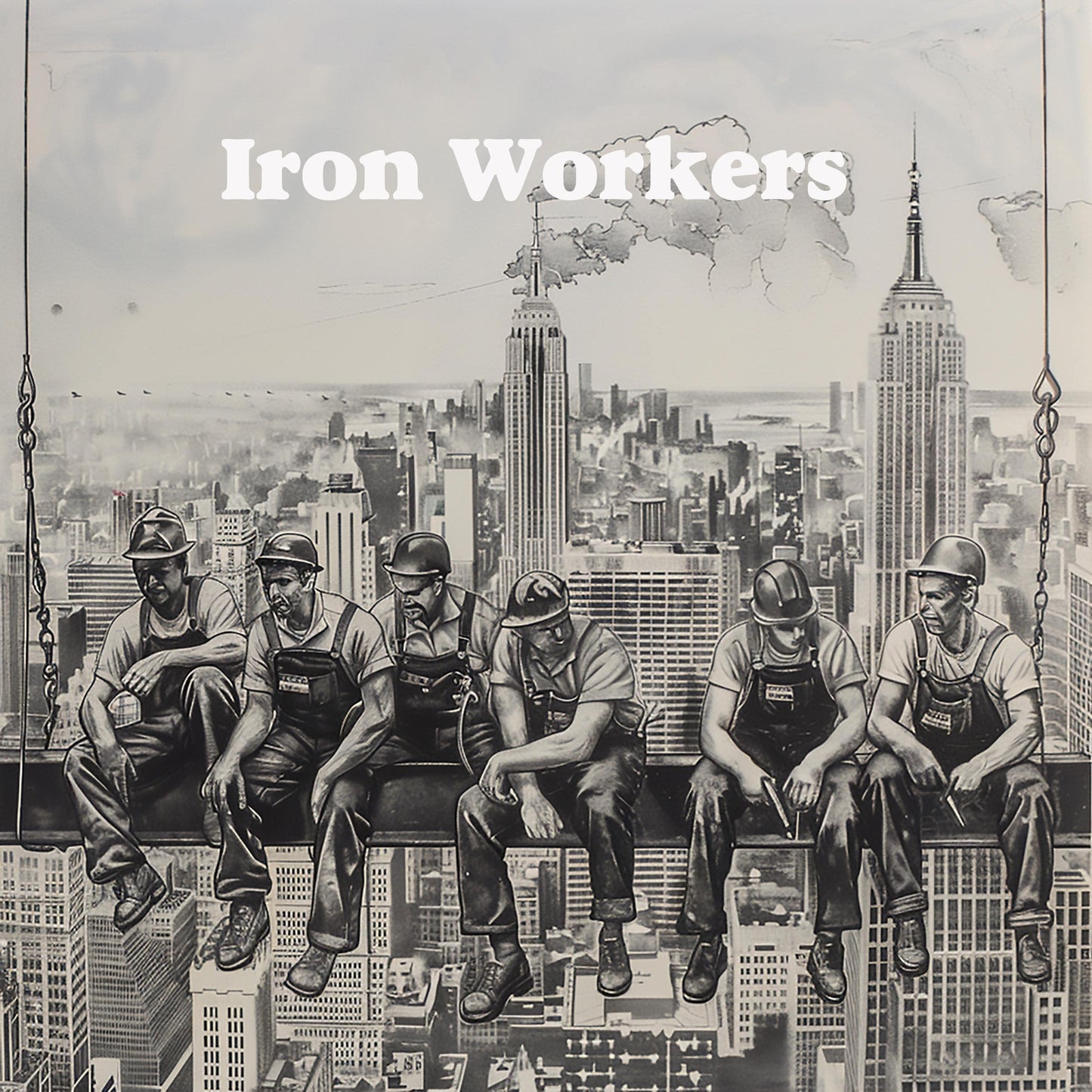 Iron Workers 4 T-Shirt, Longsleeve, Sweatshirt & Hoodie - AllTrade Apparel