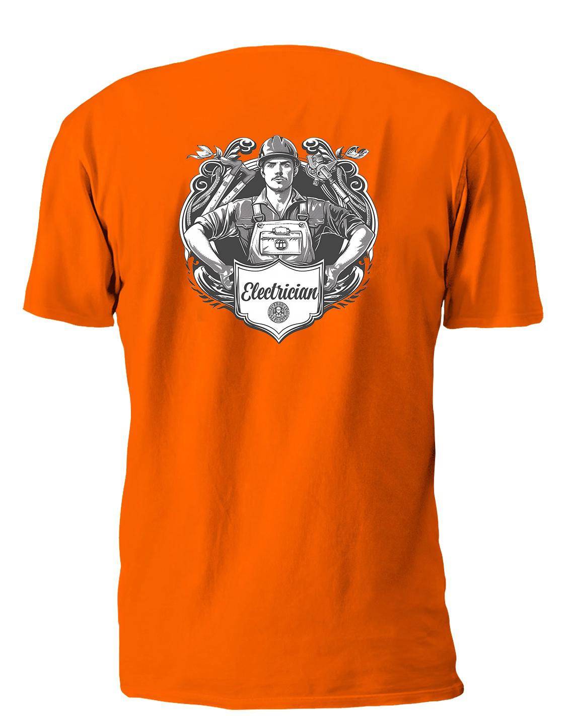 Electrician 5 T-Shirt, Longsleeve, Sweatshirt & Hoodie - AllTrade Apparel
