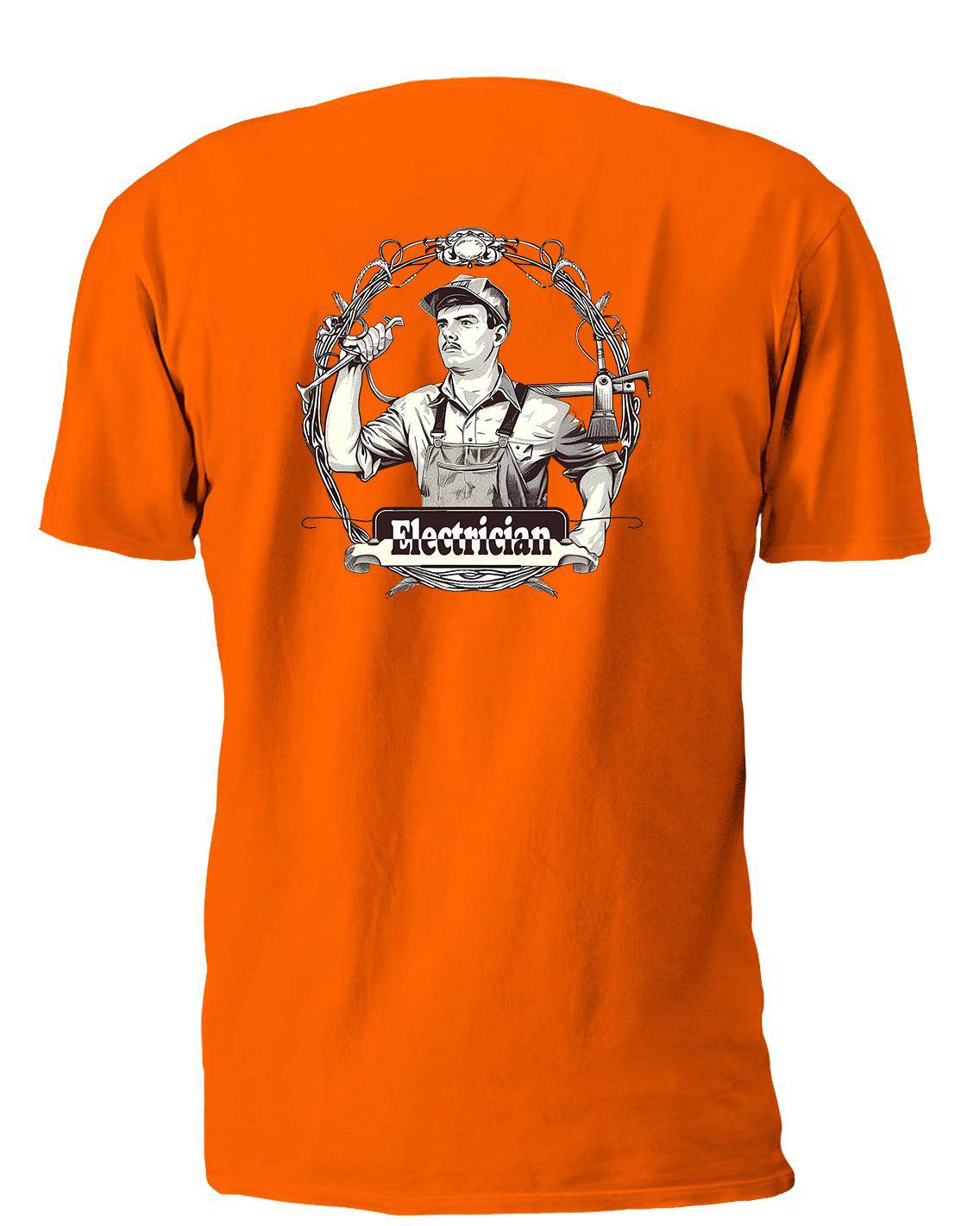 Electrician 11 T-Shirt, Longsleeve, Sweatshirt & Hoodie - AllTrade Apparel