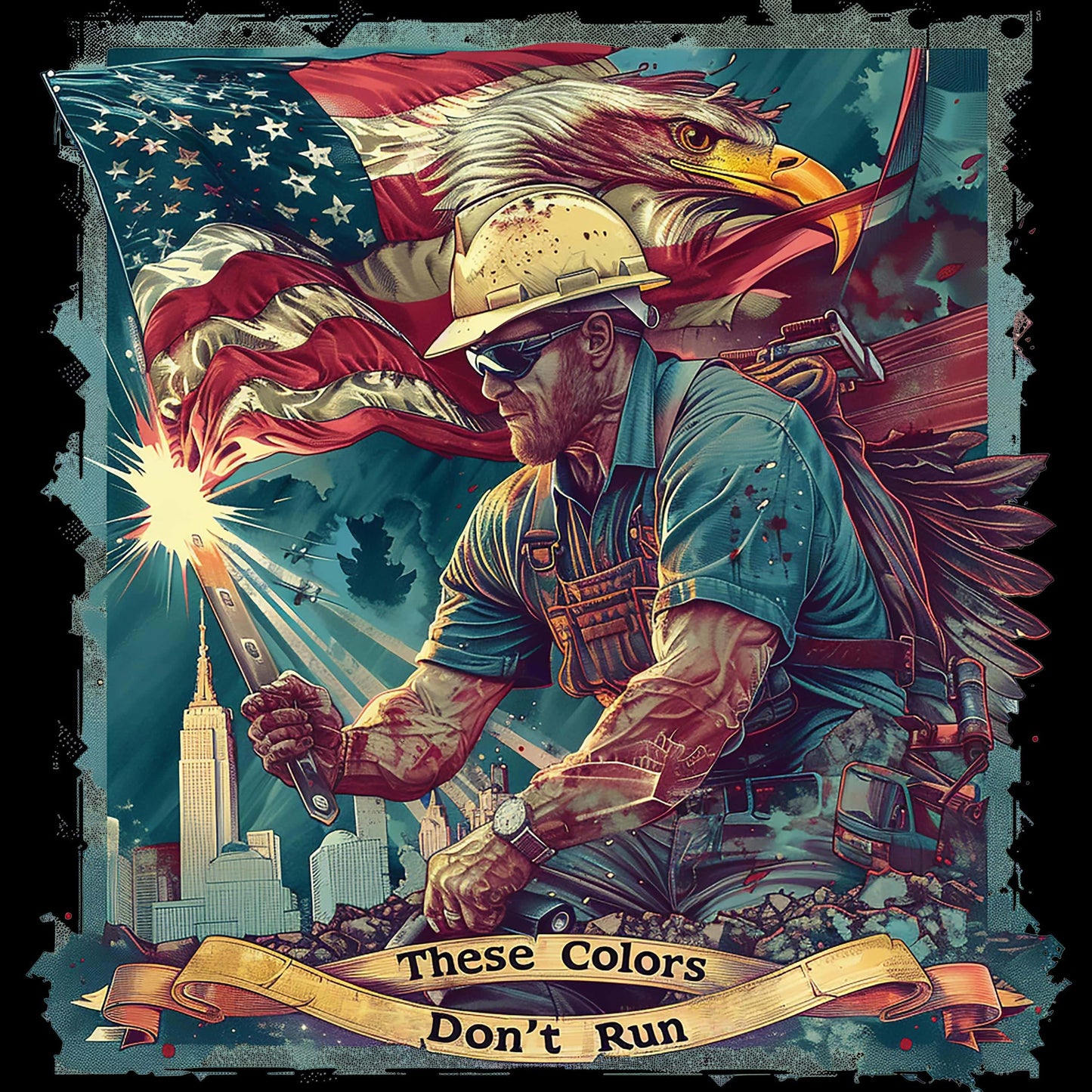 These Colors Don't Run 13 T-Shirt, Longsleeve, Sweatshirt & Hoodie - AllTrade Apparel