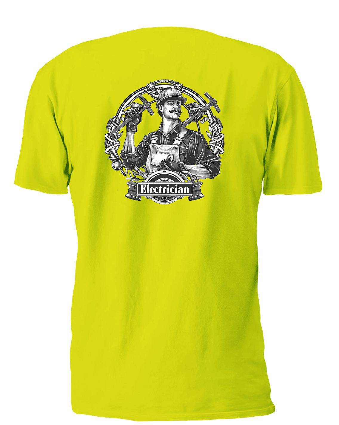 Electrician 17 T-Shirt, Longsleeve, Sweatshirt & Hoodie - AllTrade Apparel