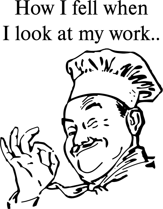 How I Fell When You Look At My Work - AllTrade Apparel