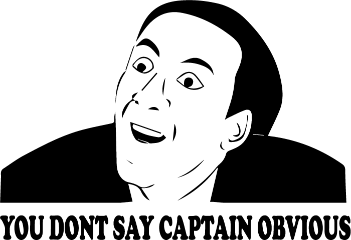 You Don't Say Captain Obvious - AllTrade Apparel