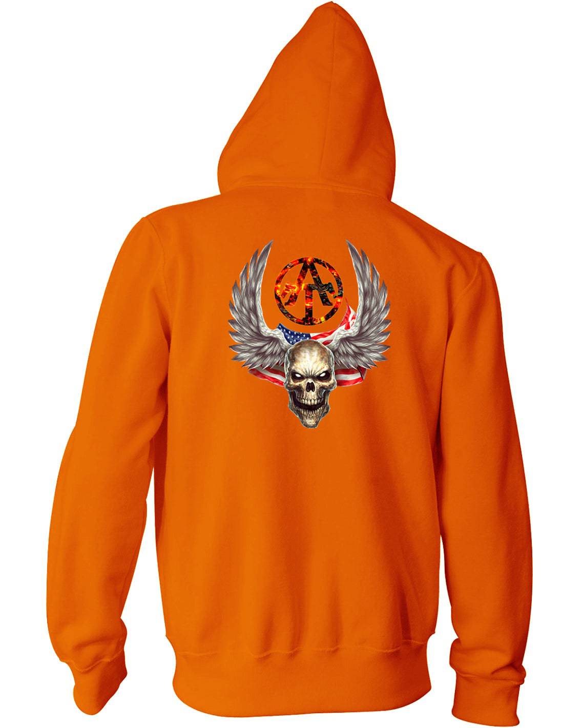 Winged Skull T-Shirt, Longsleeve, Sweatshirt & Hoodie - AllTrade Apparel