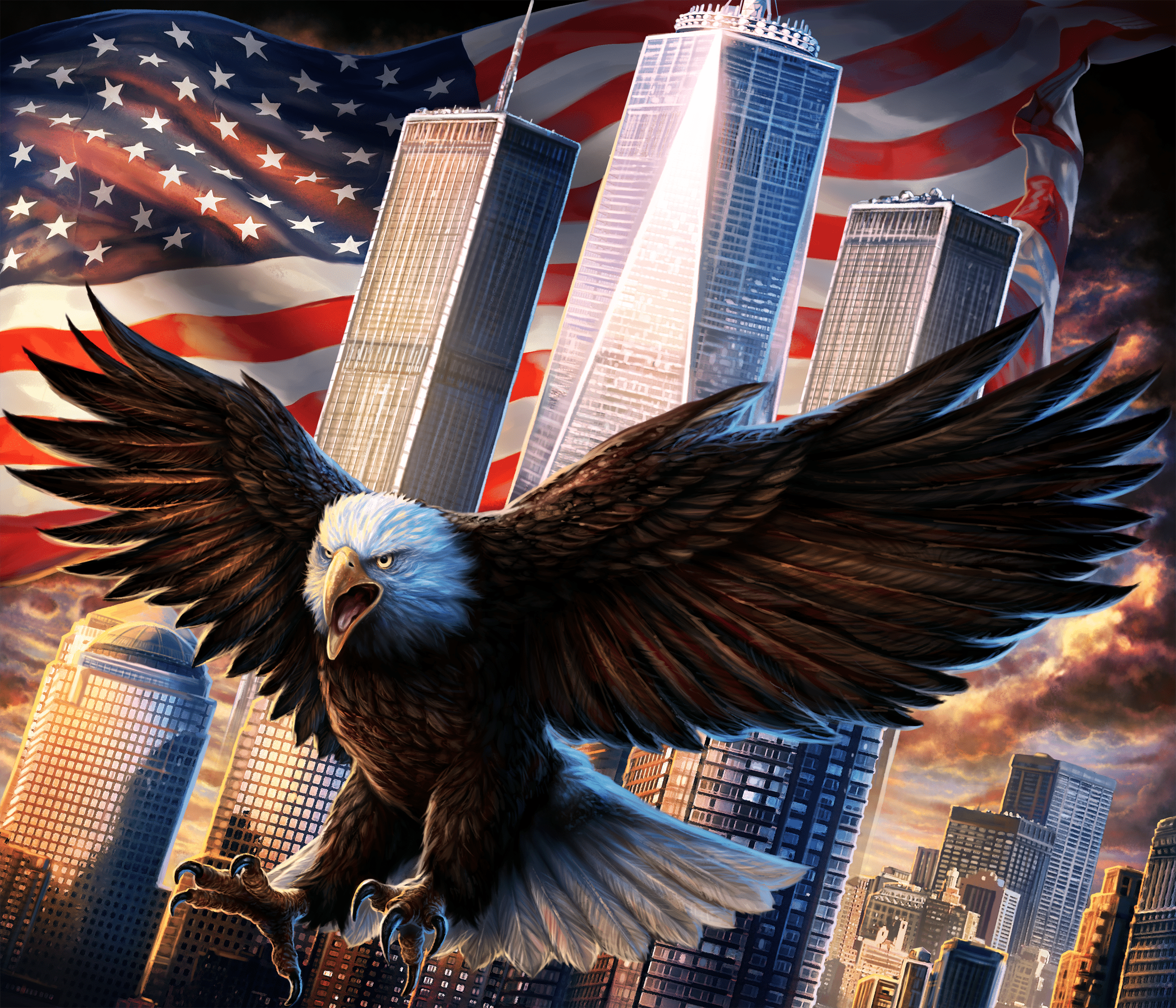 Eagle T-Shirt, Longsleeve, Sweatshirt & Hoodie - AllTrade Apparel