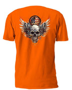 Winged Skull 14 T-Shirt, Longsleeve, Sweatshirt & Hoodie - AllTrade Apparel