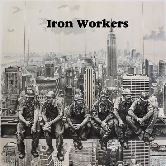 Iron Workers 6 T-Shirt, Longsleeve, Sweatshirt & Hoodie - AllTrade Apparel