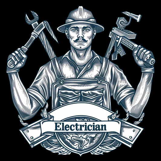 Electrician 18 T-Shirt, Longsleeve, Sweatshirt & Hoodie - AllTrade Apparel