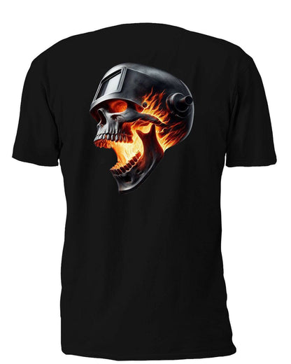 Burning Metal Skull - AllTrade Apparel