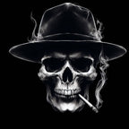 Smoking Skull - AllTrade Apparel