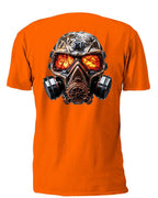 Burning Eyes Skull with Painter Mask - AllTrade Apparel