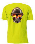 Burning Angry Skull - AllTrade Apparel