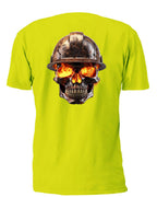 Burning Angry Skull - AllTrade Apparel