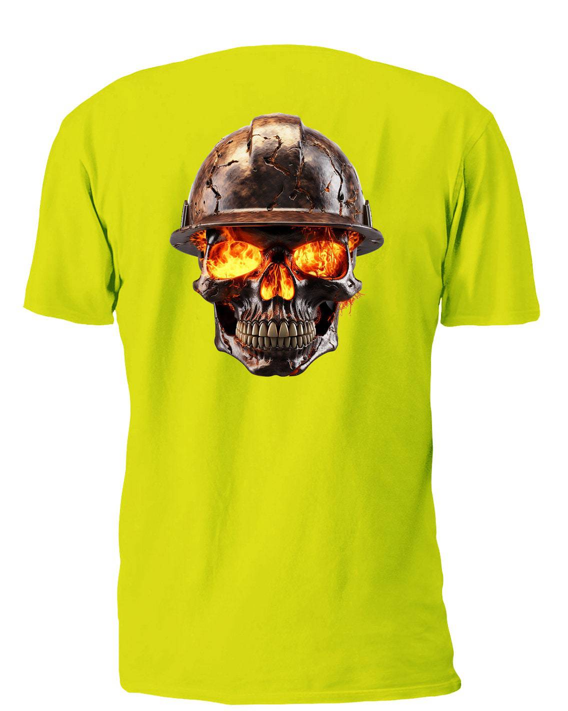 Burning Angry Skull - AllTrade Apparel
