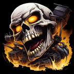 Skull Bulldozer 4 - AllTrade Apparel