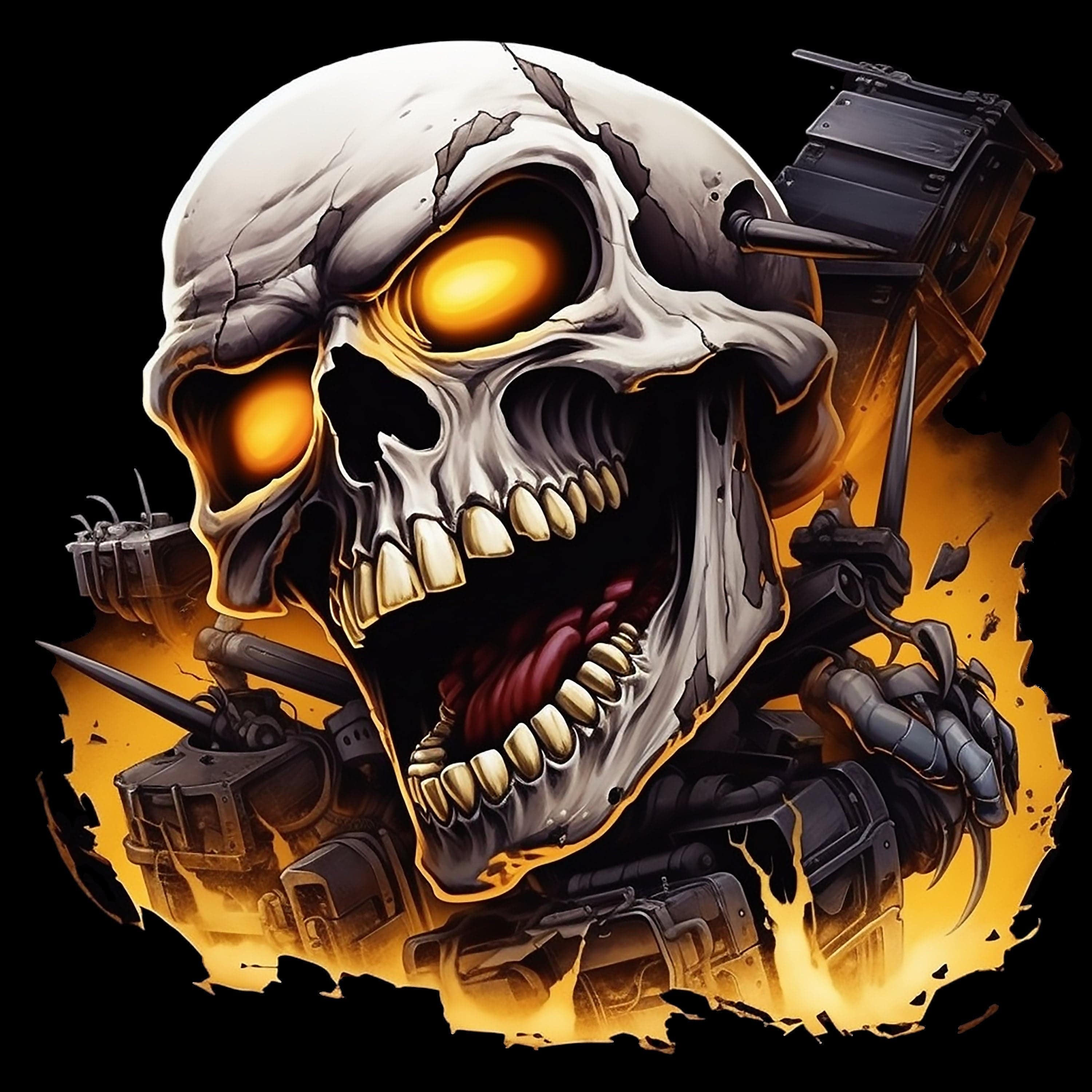 Skull Bulldozer 4 - AllTrade Apparel
