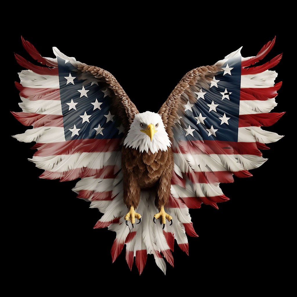 Eagle American Flag 8 - AllTrade Apparel