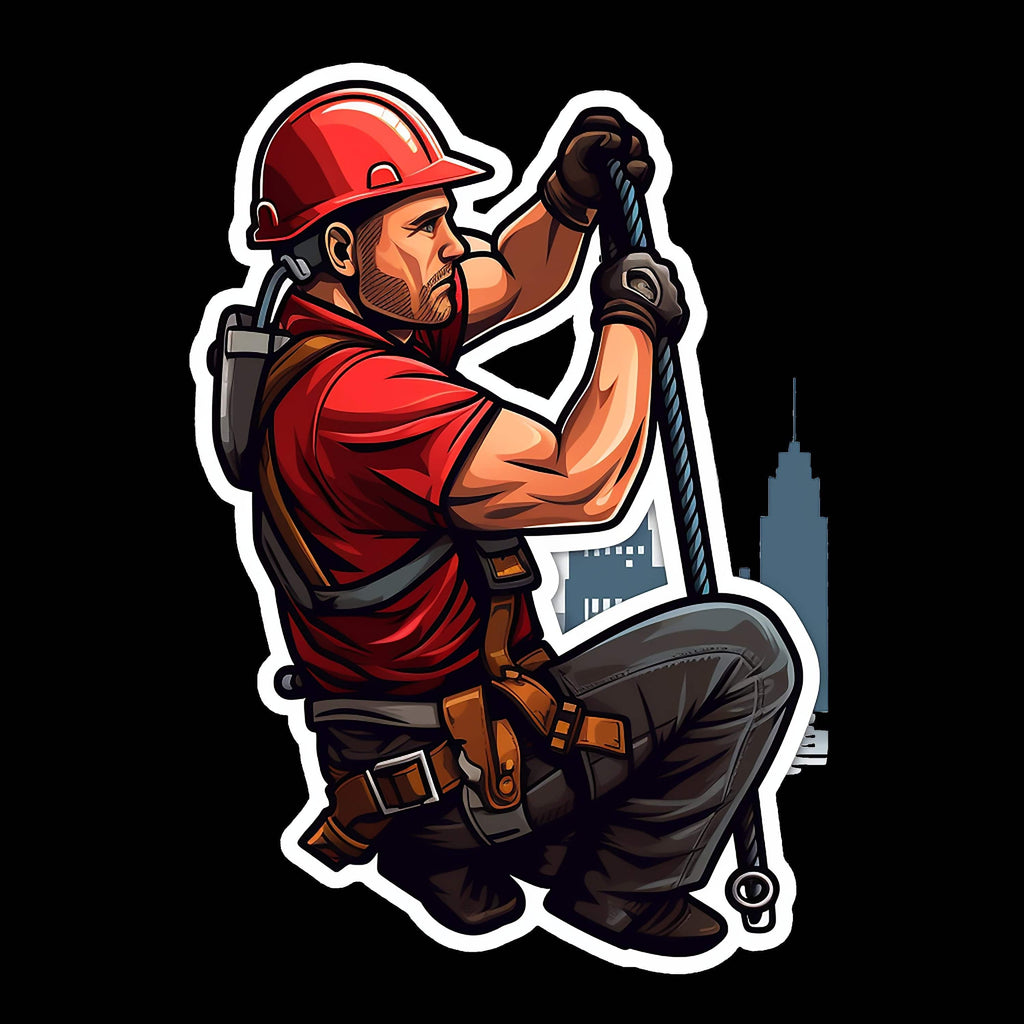 Ironworker In Action - AllTrade Apparel