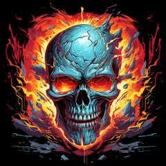 Burning Skull