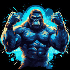 Flexing Biceps Ape