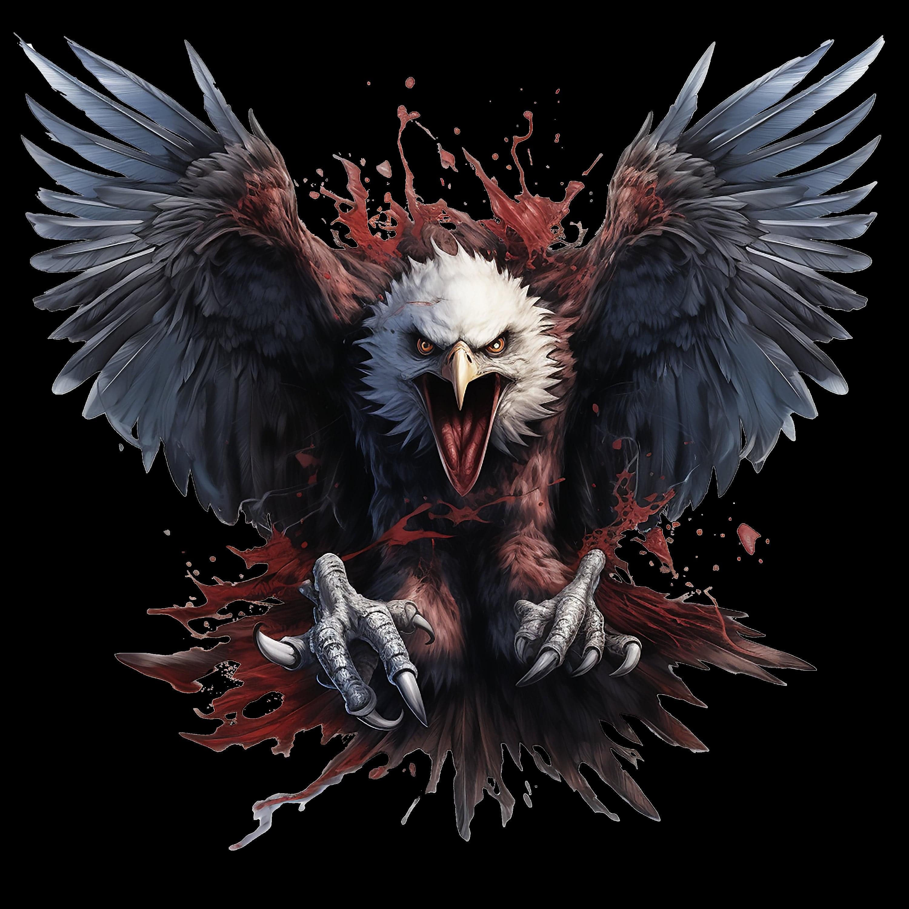 Angry Wicked Eagle 2 - AllTrade Apparel