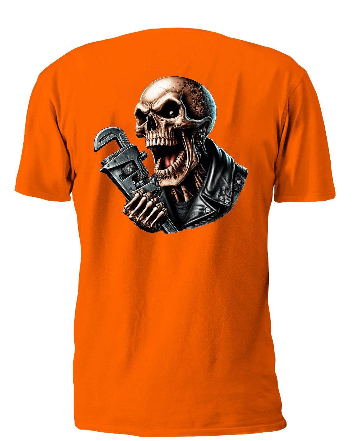 Skull Holding Wrench - AllTrade Apparel
