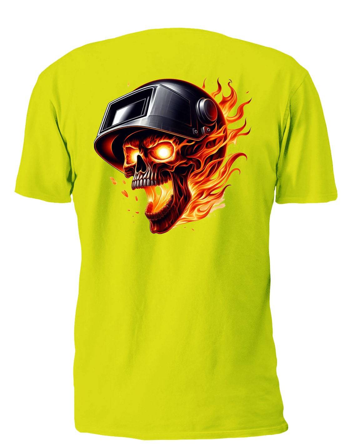 Welder Burning Skull - AllTrade Apparel