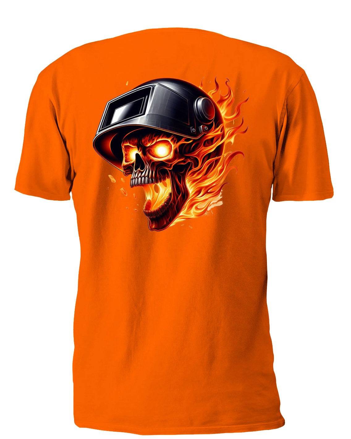 Welder Burning Skull - AllTrade Apparel