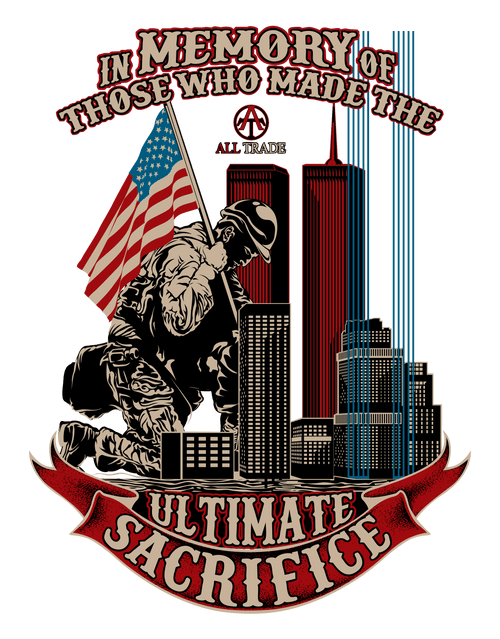In Memory T-Shirt, Longsleeve, Sweatshirt & Hoodie - AllTrade Apparel