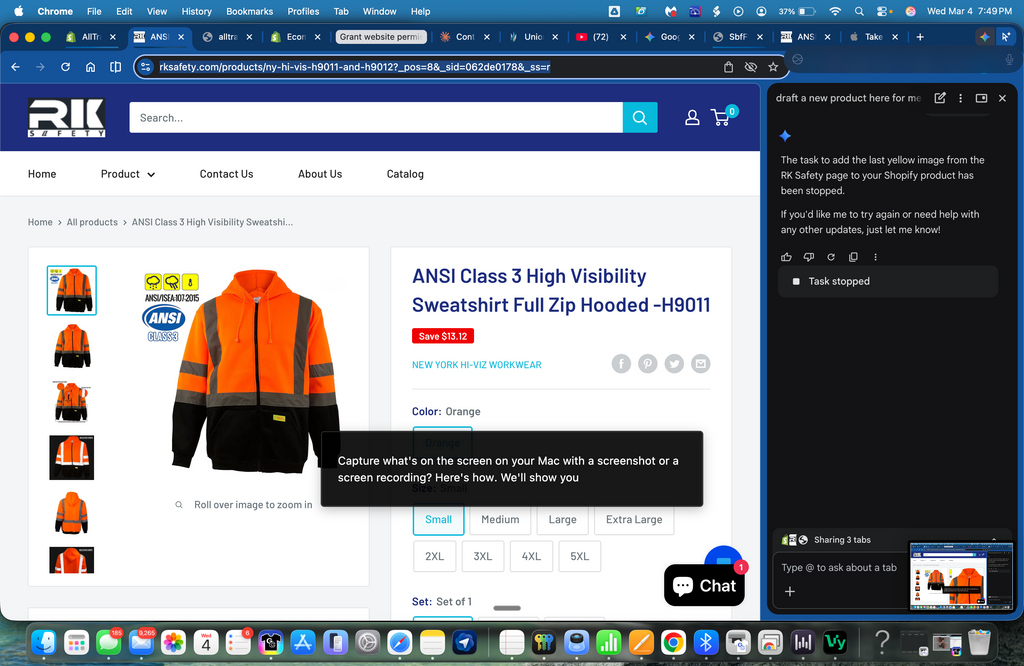 Class 3 Hi-Vis Full-Zip Hoodie