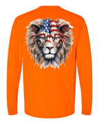 American Flag Lion Head - AllTrade Apparel