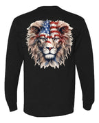 American Flag Lion Head - AllTrade Apparel
