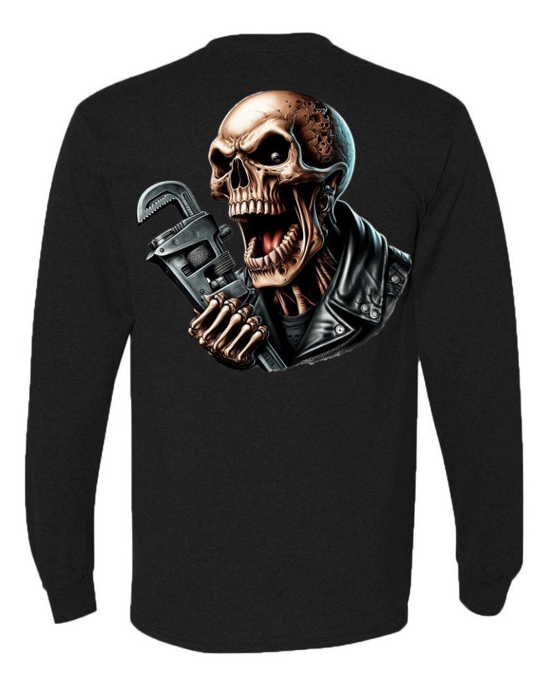 Skull Holding Wrench - AllTrade Apparel