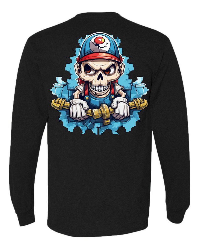 Skull Plumber 2 - AllTrade Apparel