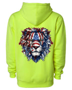 American Flag Lion Head 3 - AllTrade Apparel