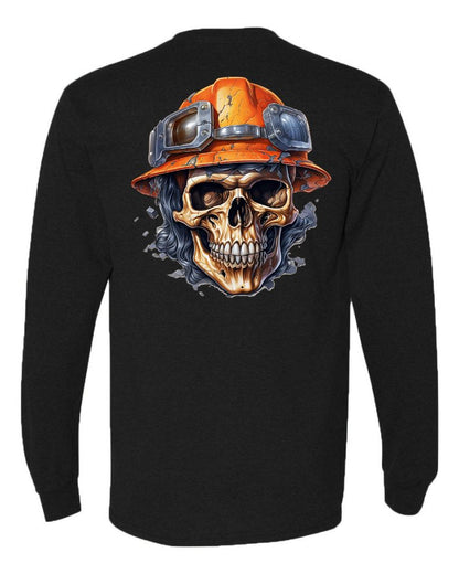 Skull Wearing Hardhat - AllTrade Apparel