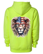 American Flag Lion Head - AllTrade Apparel