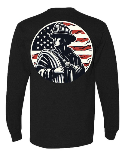 American Flag Fireman - AllTrade Apparel